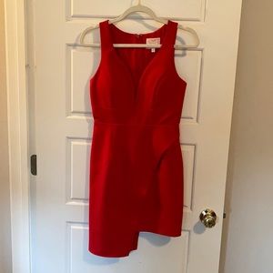 Gianni Bini red dress